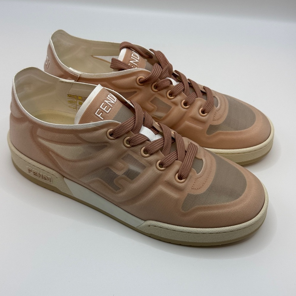 Fendi Women's Blush Sneakers size 39 fit for 9 US